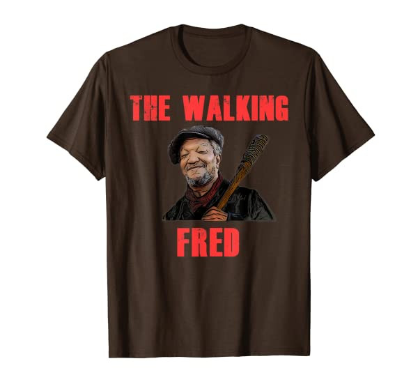 FRED SANFORD SHIRT THE WALKING FRED FAN TRIBUTE SHIRT T-Shirt