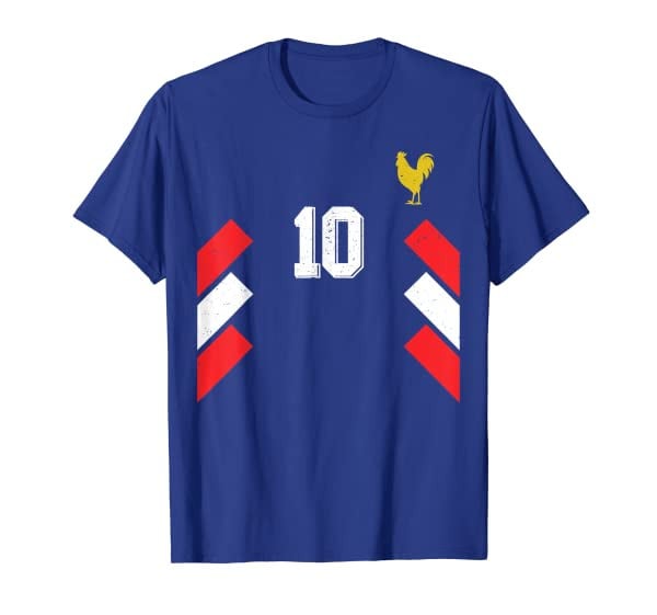 France Soccer Jersey French Football Retro T-Shirt