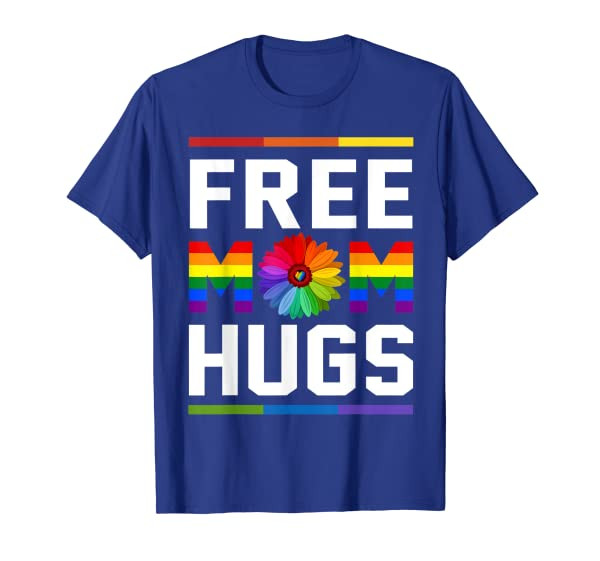 Free Mom Hugs Pride month LGBT gifts T-Shirt