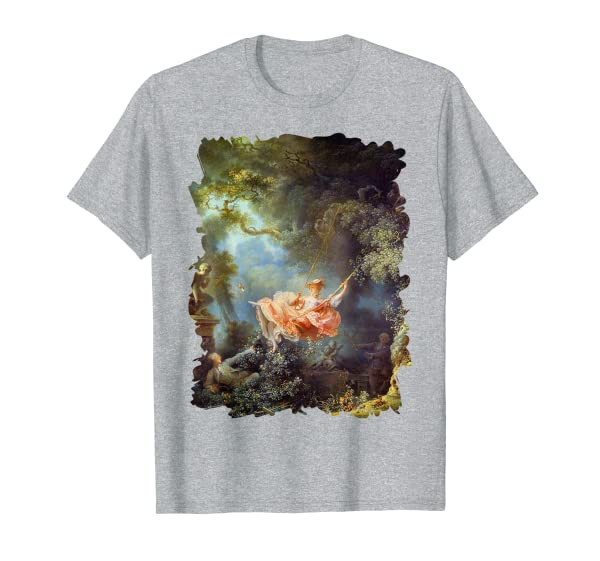 Fragonards The Happy Accidents of the Swing Famous Painting T-Shirt