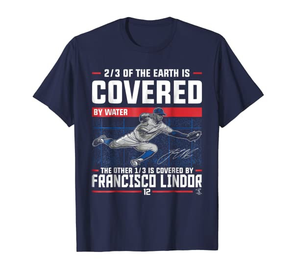 Francisco Lindor Covered By T-Shirt - Apparel