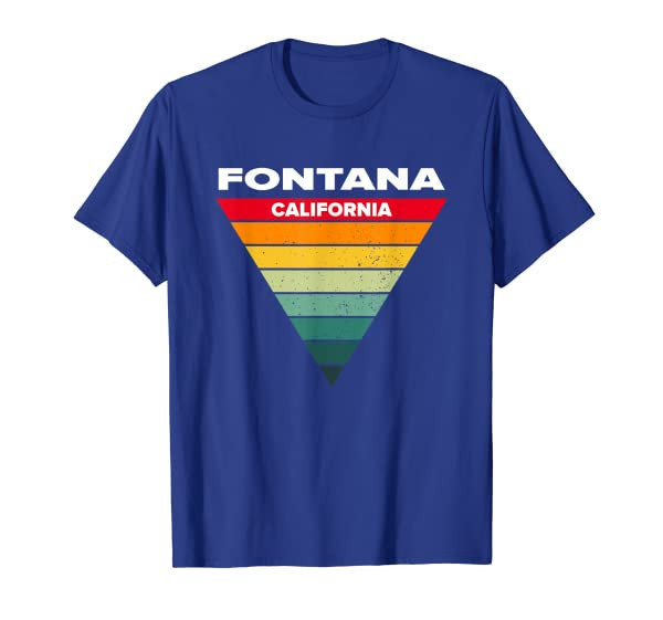 Fontana California CA Hometown San Bernardino Home State T-Shirt