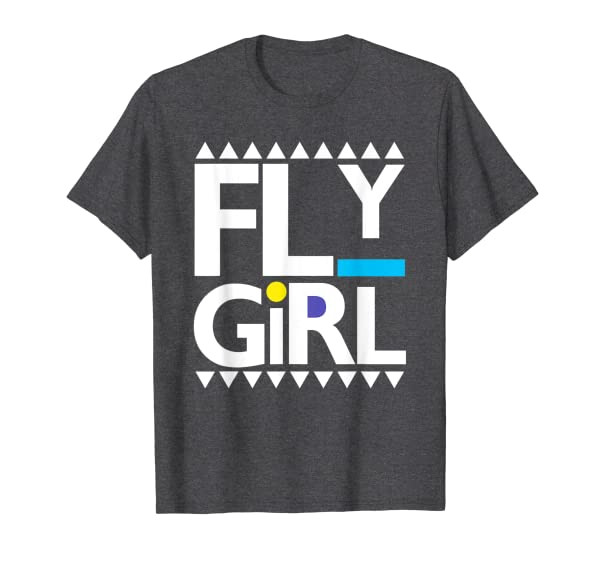 Fly Girl 80s 90s Old School Hip Hop T-Shirt