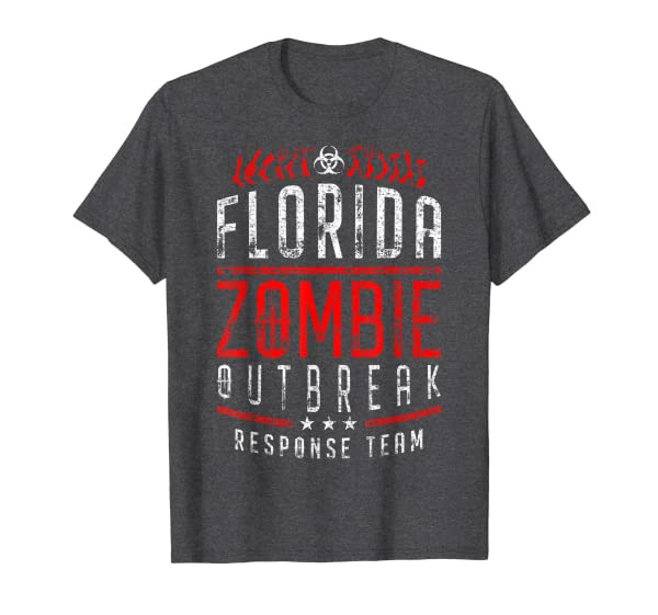 Florida Zombie Outbreak Response Team Halloween T-Shirt