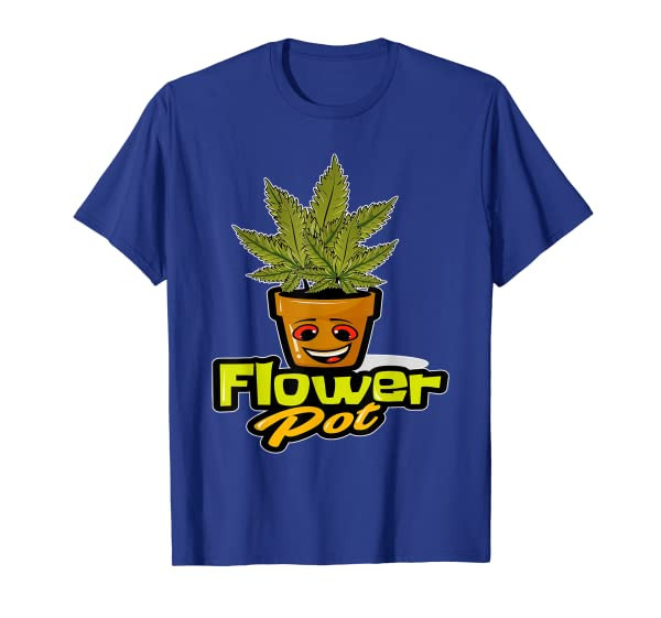 Flower Pot Funny Weed T-Shirt