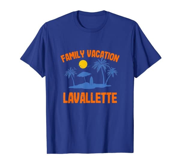 Family Vacation 2021 Lavallette Summer New Jersey Tropical T-Shirt