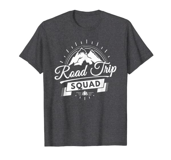 Family Vacation - Road Trip Squad Mountains T Shirt T-Shirt