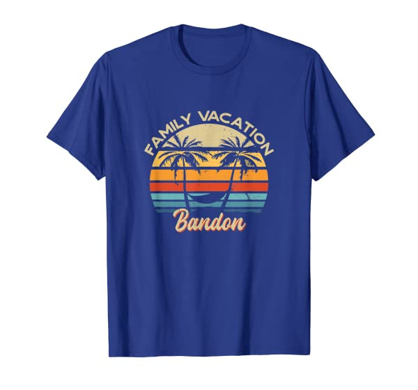 Family Vacation Bandon Summer Oregon Tropical Tour Keepsake T-Shirt