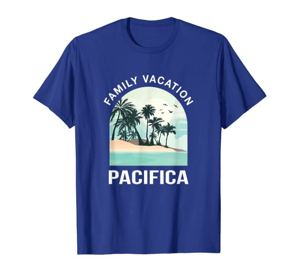 Family Vacation 2021 Pacifica Summer California Tropical T-Shirt