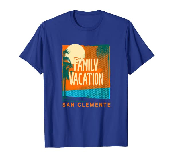 Family Vacation San Clemente Beach Lover California T-Shirt