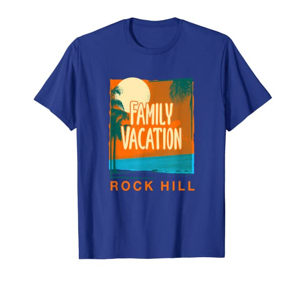 Family Vacation Rock Hill Beach Lover South Carolina T-Shirt