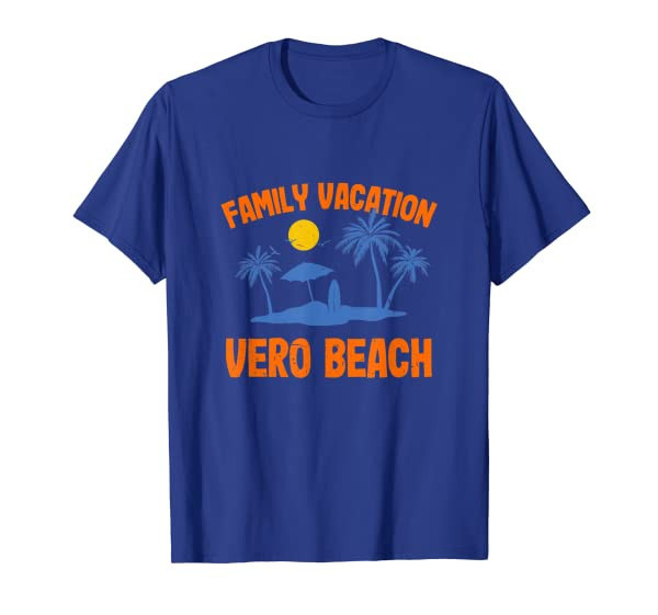 Family Vacation 2021 Vero Beach Summer Florida Tropical T-Shirt