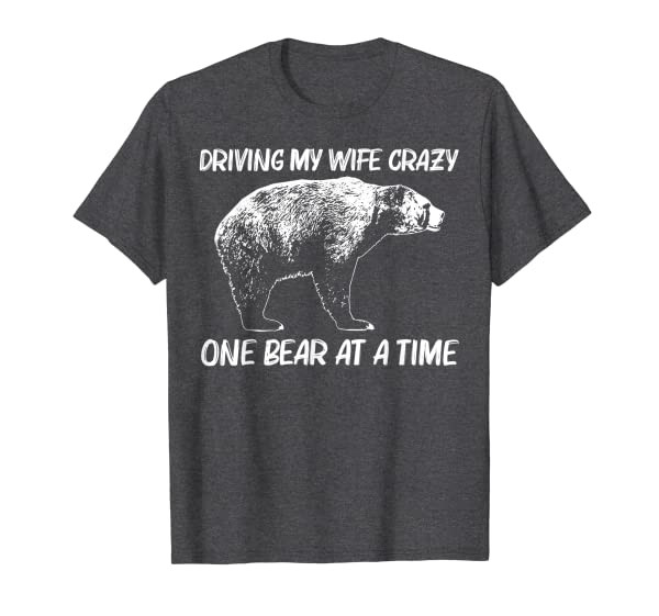 Funny Bear For Men Dad Polar Bears Panda Sun Forest Animal T-Shirt