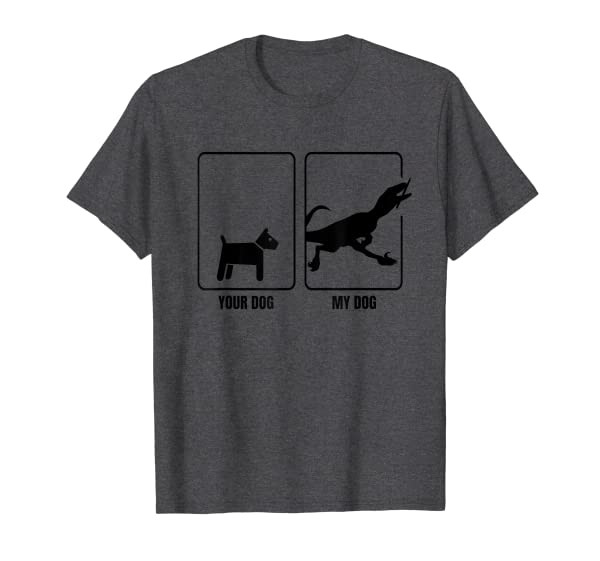 Funny Belgian Malinois Your Dog My Dog Maliraptor Maligator T-Shirt