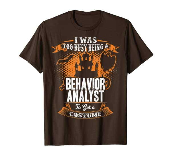 Funny Behavior Analyst Halloween T-Shirt Gift Idea