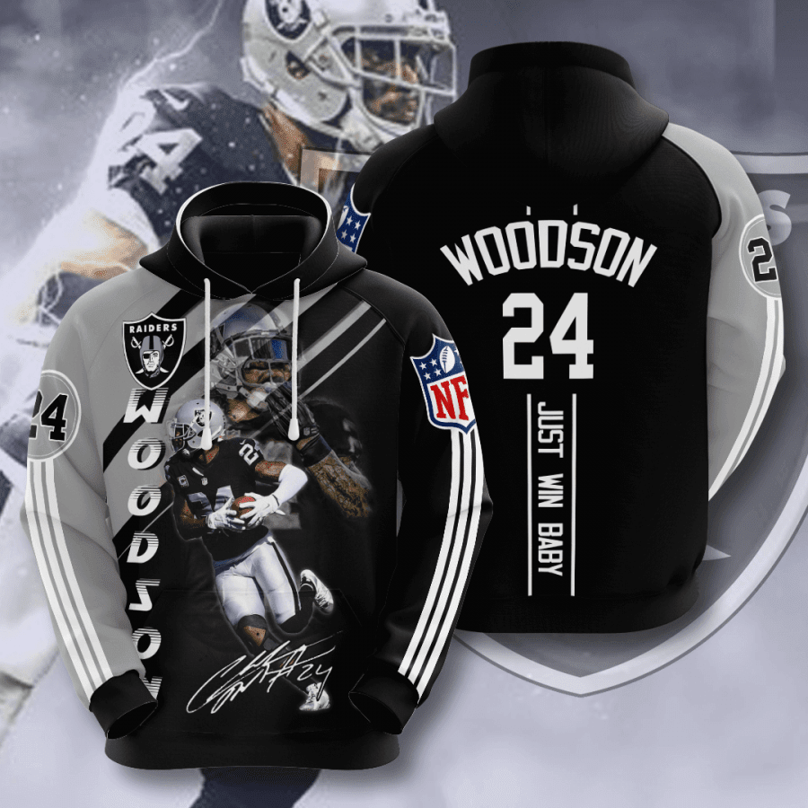Charles Woodson Oakland Raiders - Hoodie 3D - DESIGN-TREND