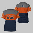 Chicago Bears T-shirt Extreme 3D