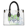 Seattle Seahawks Personalized Leather Hand Bag BB117