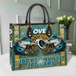 Jacksonville Jaguars Leather Hand Bag BB230