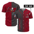 Tampa Bay Buccaneers Personalized Baseball Jersey 524