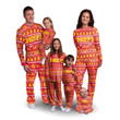 Kansas City Chiefs Family Holiday Pajamas AZCPYZAM048