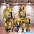 Pittsburgh Steelers Pajamas Christmas Gift For Family AZCPYZAM123