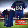 Buffalo Bills Personalized Baseball Jersey BG90
