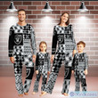 Las Vegas Raiders Pajamas Christmas Gift For Family AZCPYZAM113