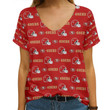 San Francisco 49ers V-neck Women T-shirt NEW032521
