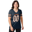 Chicago Bears Personalized V-neck Women T-shirt BG732