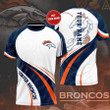 Denver Broncos Personalized 3D T-shirt BG364