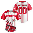 Kansas City Chiefs Personalized Baseball Jersey BG743