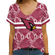Arizona Cardinals V-neck Women T-shirt
