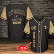 New Orleans Saints Personalized Baseball Jersey AZC42