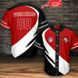 San Francisco 49ers Personalized Baseball Jersey BG1000
