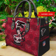 Atlanta Falcons Personalized Leather Hand Bag BB49