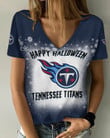 Tennessee Titans V-neck Women T-shirt AGCWTS178