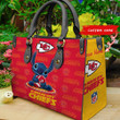 Kansas City Chiefs Personalized Leather Hand Bag BB358