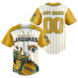 Jacksonville Jaguars Personalized Baseball Jersey BG742