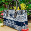Dallas Cowboys Personalized Leather Hand Bag BB328