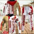 San Francisco 49ers Personalized Hoodie and Joggers BB628