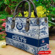 Indianapolis Colts Personalized Leather Hand Bag BB323