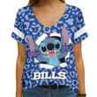 Buffalo Bills V-neck Women T-shirt