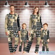 New Orleans Saints Pajamas Christmas Gift For Family AZCPYZAM119