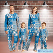 Detroit Lions Pajamas Christmas Gift For Family AZCPYZAM107