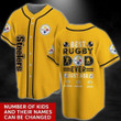 Pittsburgh Steelers Personalized Baseball Jersey 494
