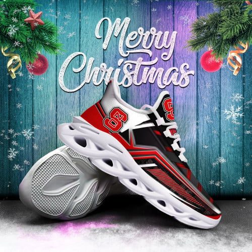 C State Wolfpack Ncaa3-max Soul Sneakers Christmas Tu26794 Perfect Choice Sport Beautiful Printing