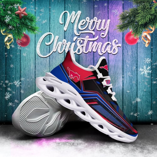 Smu Mustangs Ncaa3-max Soul Sneakers Christmas Tu26794 Perfect Choice Sport Beautiful Printing For Men Women