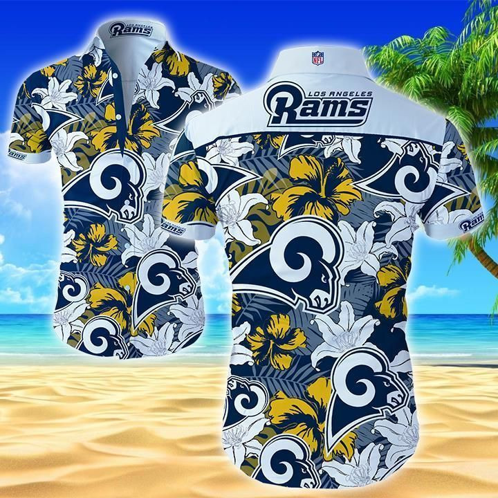 Los Angeles Rams Hawaiian Shirt