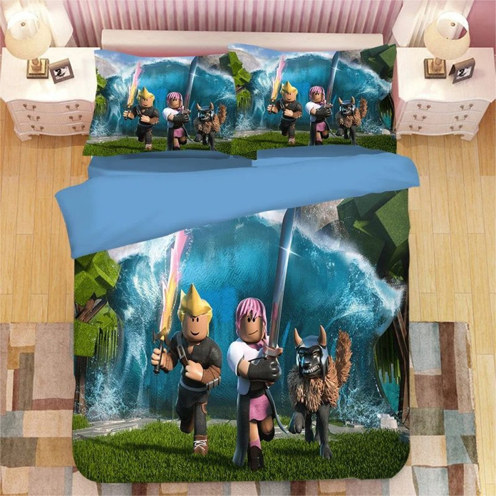 Roblox Team 10 Duvet Quilt Bedding Set